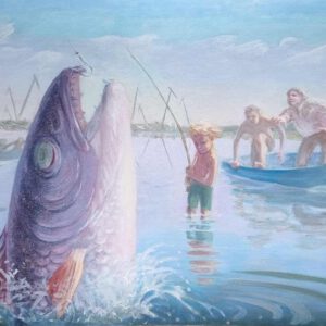 Alisa Zrazhevskaya großer Fisch
